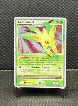 Pokemon TCG Leafeon LV.X Holo Rare Card Majestic Dawn 99/100 MP/HP - Image 1
