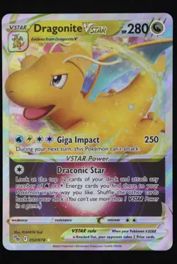 Dragonite VSTAR - 50 - Go - Pokemon Card - Near Mint - Image 1