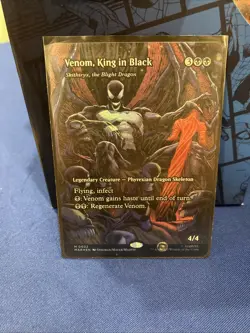 Venom, King in Black - Skithiryx, the Blight Dragon (Borderless) Marvel Foil - Image 1