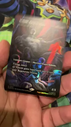 Venom, King in Black - Skithiryx, the Blight Dragon (Borderless) Marvel Foil - Image 2