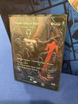 Venom, King in Black - Skithiryx, the Blight Dragon (Borderless) Marvel Foil - Image 4