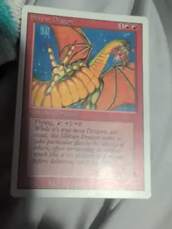 Magic: The Gathering Shivan Dragon Revised Edition - Image 1