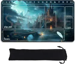 Magic the Gathering Mount Doom Playmat MTG TCG CCG Pad Trading Card Game Mat - Image 1