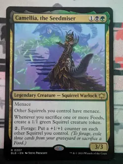 Camellia, the Seedmiser Bloomburrow Regular - NM #207 MTG BLB - Image 1