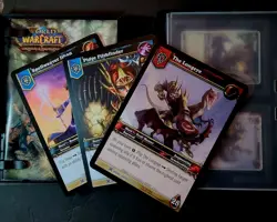 World of Warcraft Trading Card Game Drums Of War with 20 + extra Cards Random - Image 4