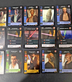 1999 Star Wars: Young Jedi CCG Jedi & Lightsabers - 18 Card Lot- Rares/foils/etc - Image 3