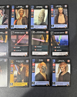 1999 Star Wars: Young Jedi CCG Jedi & Lightsabers - 18 Card Lot- Rares/foils/etc - Image 4