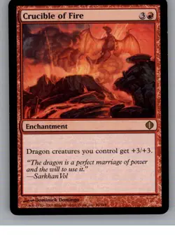 Crucible of Fire 96 Rare Shards of Alara Magic: The Gathering Near Mint - Image 1