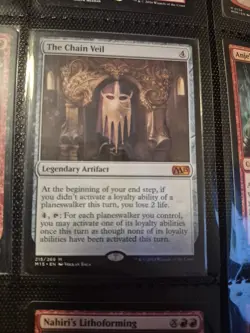 Magic The Gathering The Chain Veil Magic 2015 Regular NM - Image 1