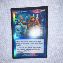 Wizards of the Coast Magic: The Gathering Frantic Search Urza's Destiny Foil - Image 2