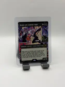 MTG, Black Cat, Cunning Thief $3 ORDER MIN (Borderless) 222 Spider-Man Reg - Image 1