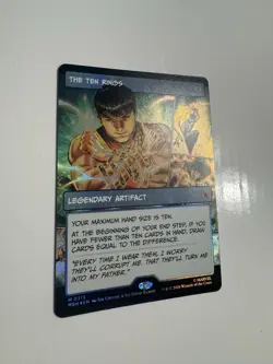 MTG Marvel Super Heroes The Ten Rings 0313 Foil Legendary Artifact Mythic - Image 2