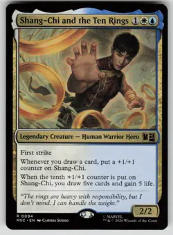 Shang-Chi and the Ten Rings Rare Commander: Marvel Super Heroes 94 MTG NM 2026 - Image 1