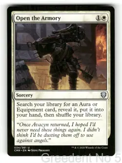 Open the Armory 34 Uncommon Commander Legends Magic: The Gathering LP - Image 1