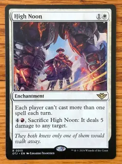 MTG High Noon NM - Outlaws of Thunder Junction, English - Image 1