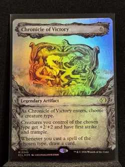 Chronicle of Victory M 346 Lorwyn Eclipsed (ECL) Fable Frame Foil NM - Image 1