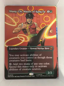 Shang-Chi, Master of Kung Fu (Borderless) (0370) - M MSH Marvel Super Heroes 370 - Image 1
