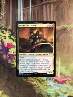 Lucius the Eternal Regular - Warhammer 40,000 Commander MTG-NM - Image 1