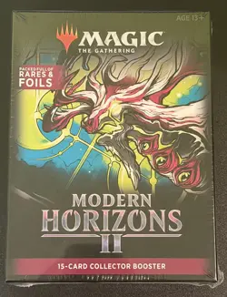 NEW Modern Horizons 2 II Collector Booster Pack MTG Magic the Gathering - Image 1