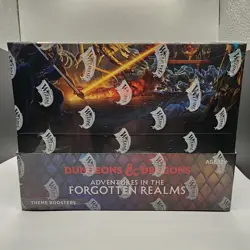 Magic the Gathering Adventures in the Forgotten Realms Theme Booster Display Box - Image 1