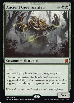 Ancient Greenwarden M Zendikar Rising 178 LP - Image 1