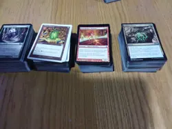 MTG lot 500+ cards- 500 UNCOMMONS + 10 rares 10 foils all Urza's Saga to present - Image 1