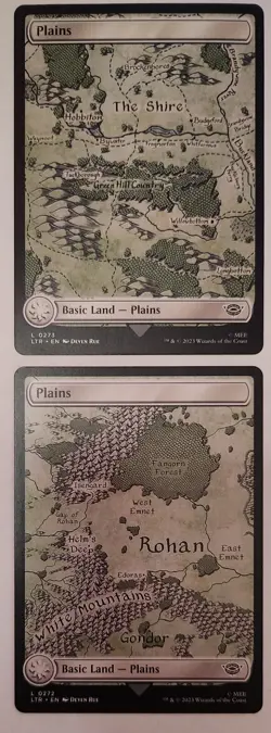 Lord of the Rings LOTR Lands MTG Full Set Plains Island Swamp Mountain Forest - Image 3