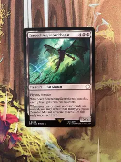 1x Screeching Scorchbeast NM Eng MTG - Fallout - Image 1