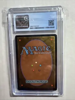 MTG Arabian Nights Stone - Throw - "Devils" BANNED CGC 8.5 ERROR Light not Dark - Image 2