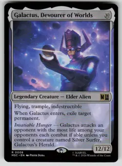 Galactus, Devourer of Worlds Rare Commander: Marvel Super Heroes 8 MTG NM 2026 - Image 1