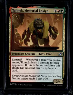 Tannuk, Memorial Ensign - 233 - EOE - NM - MTG Magic the Gathering - Image 1