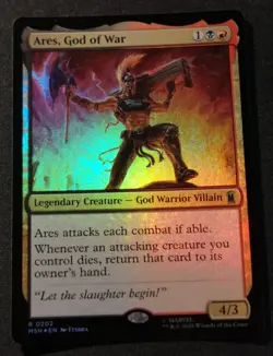 Ares, God of War - Foil - MSH - MTG - NM - EN - 0202 - Image 1