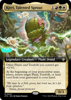 Kirri, Talented Sprout (Extended Art) - Foil - OTC - 43 NM/LP - Image 1