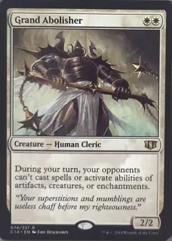 Magic: The Gathering Commander 2014 Grand Abolisher 74 R LP - Image 1