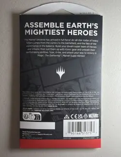 MTG Marvel Super Heroes Play Booster Pack Sealed Sleeved | Magic The Gathering - Image 2
