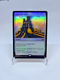 MTG MISPRINT CRIMPED FOIL Darksteel Forge Double Masters 2XM Excellent Condition - Image 3