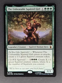 The Unbeatable Squirrel Girl | Marvel Super Heroes | R0193 Foil MtG - Image 1