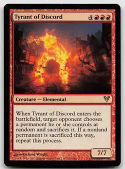 Tyrant of Discord Avacyn Restored 162 R LP MTG - Image 1