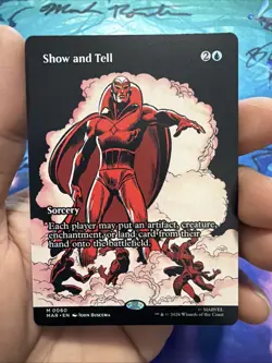 Show and Tell (Borderless) Marvel Universe Eternal-Legal Regular - Image 1