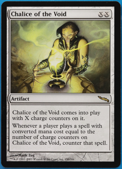 Chalice of the Void Mirrodin NM Artifact Rare MAGIC CARD (ID# 503916) ABUGames - Image 1