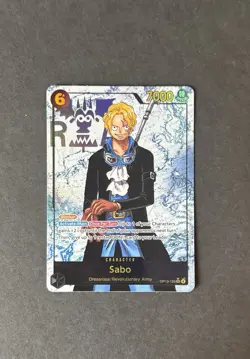 One Piece TCG Carrying on His Will - Sabo OP13-120 SEC Alt Art Parallel ENG - Image 2