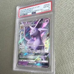 Pokemon TCG Espeon GX SM Black Star Promo SM35 Holo 200 HP English - Image 3