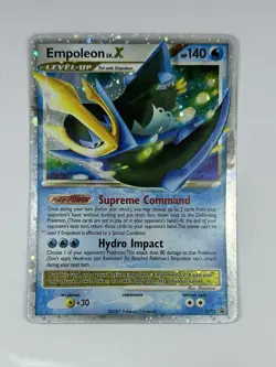 Pokemon TCG Empoleon LV x DP11 Holo Black Star Promos Near Mint - Image 1