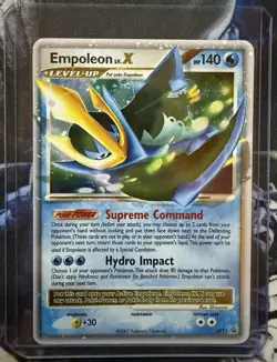 Pokemon Empoleon TCG LV x DP11 Holo Black Star Promos - Image 1