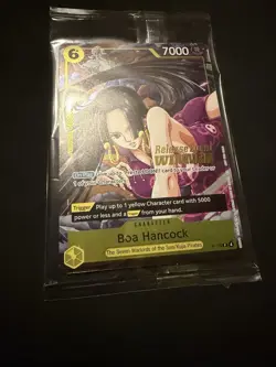 One Piece Boa Hancock Pre Release Event Winner P-115 Sealed Holo Stamp Op-15 - Image 2