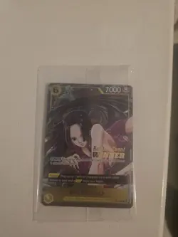 One Piece Boa Hancock Pre Release Event Winner P-115 Sealed Holo Stamp Op-15 - Image 1