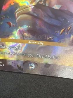 Disney Lorcana TCG Fabled Enchanted Circle of Life Card 225/204 DMG READ DESC. - Image 3