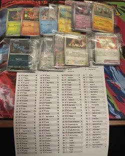 Pokemon Chaos Rising Master Base Set 100% Complete (162) Holo, Reverse & EX - Image 1