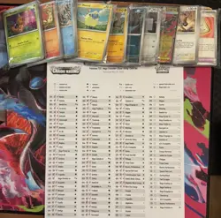 Pokemon Chaos Rising Master Base Set 100% Complete (162) Holo, Reverse & EX - Image 1