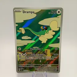 Drampa 184/162 [Temporal Forces] NM Illustration Rare Pokemon - Image 1